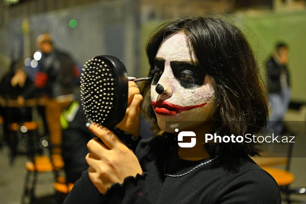 Bakıda keçirilən "Halloween" bayramı