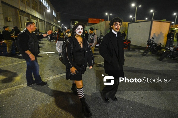 Bakıda keçirilən "Halloween" bayramı