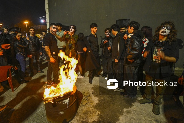 Bakıda keçirilən "Halloween" bayramı