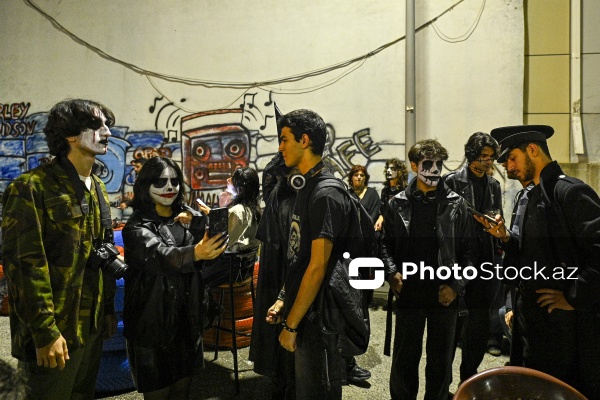 Bakıda keçirilən "Halloween" bayramı