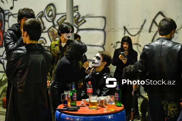 Bakıda keçirilən "Halloween" bayramı