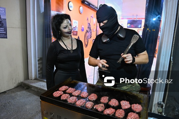 Bakıda keçirilən "Halloween" bayramı