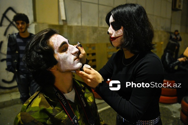 Bakıda keçirilən "Halloween" bayramı