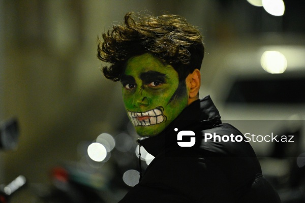 Bakıda keçirilən "Halloween" bayramı