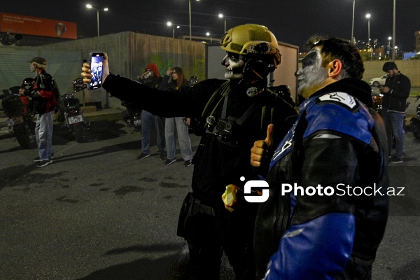 Bakıda keçirilən "Halloween" bayramı