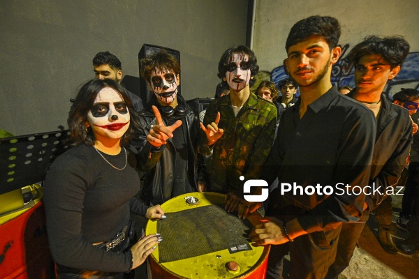 Bakıda keçirilən "Halloween" bayramı