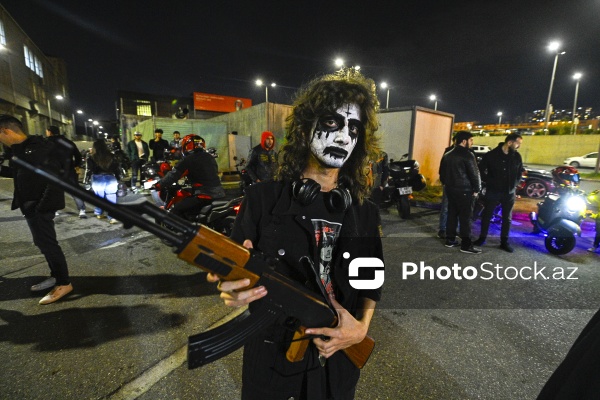 Bakıda keçirilən "Halloween" bayramı