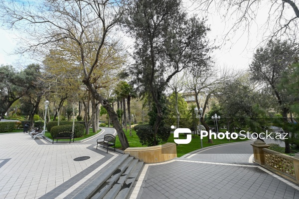 Bakının ən qədim və gözəl parklarından biri olan Filarmoniya bağı