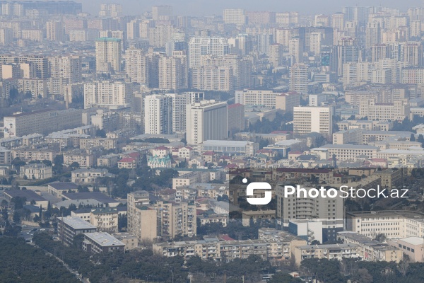 Bakının çoxmərtəbəli yaşayış binaları