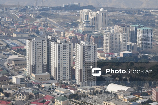 Bakının çoxmərtəbəli yaşayış binaları