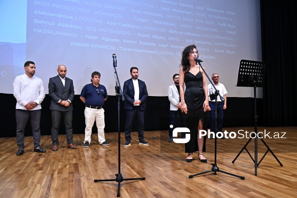 “Baku” TV-nin “Söz” sənədli filminin təqdimat mərasimi