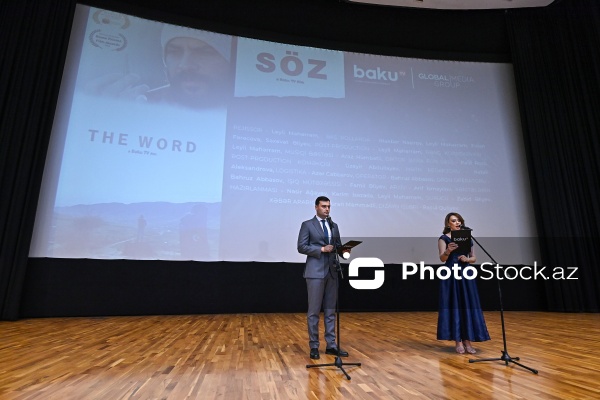 “Baku” TV-nin “Söz” sənədli filminin təqdimat mərasimi