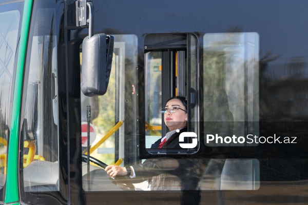 Rəna Cəfərova - Qadın avtobus sürücüsü