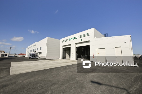 "BakuBus" MMC-nin istifadəyə verdiyi "Albalılıq elektrik avtobus deposu"