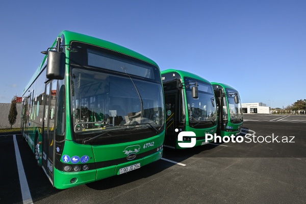 "BakuBus" MMC-nin istifadəyə verdiyi "Albalılıq elektrik avtobus deposu"