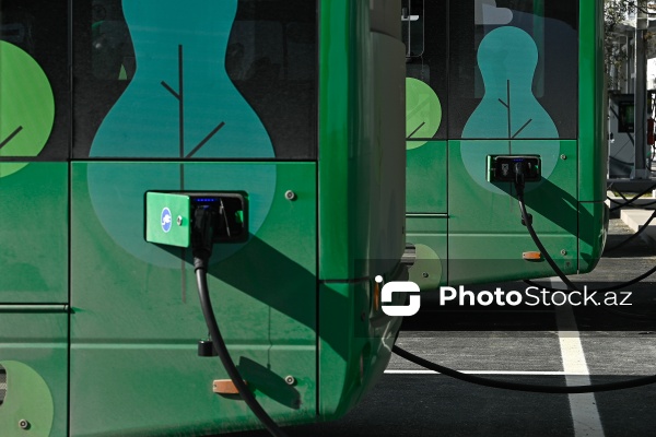 "BakuBus" MMC-nin istifadəyə verdiyi "Albalılıq elektrik avtobus deposu"
