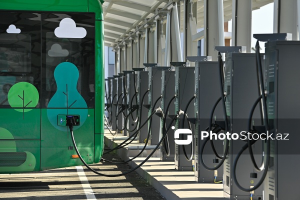 "BakuBus" MMC-nin istifadəyə verdiyi "Albalılıq elektrik avtobus deposu"