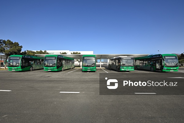 "BakuBus" MMC-nin istifadəyə verdiyi "Albalılıq elektrik avtobus deposu"