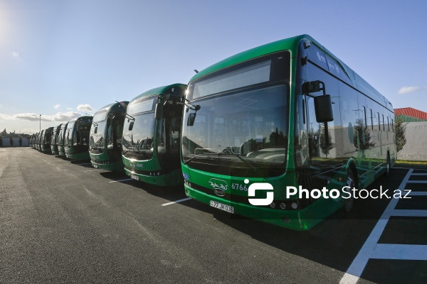 "BakuBus" MMC-nin istifadəyə verdiyi "Albalılıq elektrik avtobus deposu"