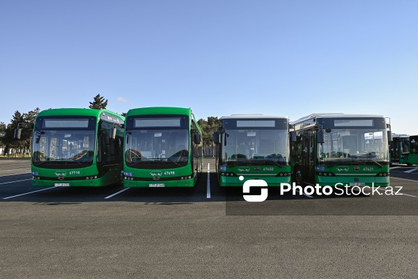 "BakuBus" MMC-nin istifadəyə verdiyi "Albalılıq elektrik avtobus deposu"