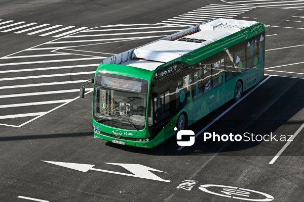 "BakuBus" MMC-nin istifadəyə verdiyi "Albalılıq elektrik avtobus deposu"