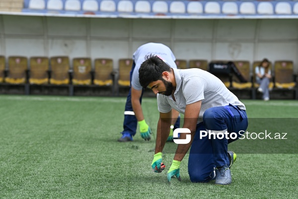 "Barselona"nın Bakıda açılacaq akademiyasında yenidənqurma işləri