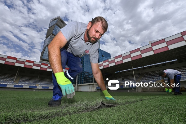 "Barselona"nın Bakıda açılacaq akademiyasında yenidənqurma işləri