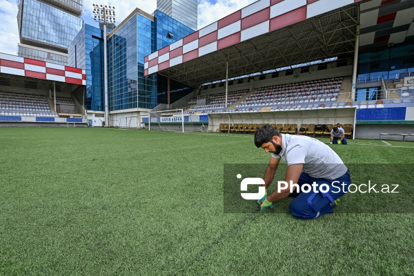 "Barselona"nın Bakıda açılacaq akademiyasında yenidənqurma işləri