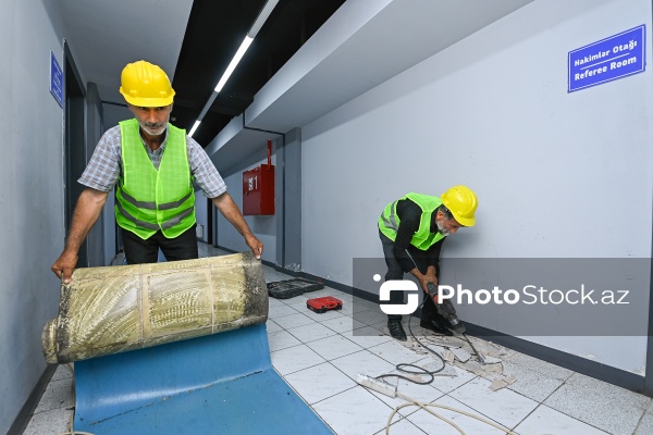 "Barselona"nın Bakıda açılacaq akademiyasında yenidənqurma işləri