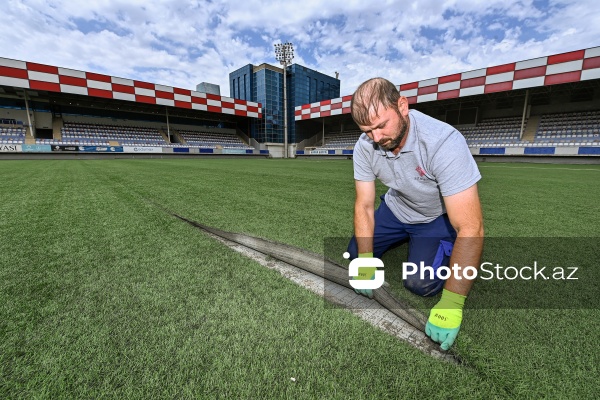 "Barselona"nın Bakıda açılacaq akademiyasında yenidənqurma işləri