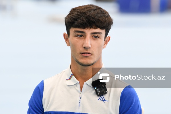 Batut gimnastikası və tamblinq üzrə dünya çempionu Tofiq Əliyev