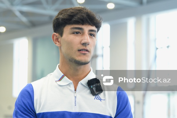Batut gimnastikası və tamblinq üzrə dünya çempionu Tofiq Əliyev
