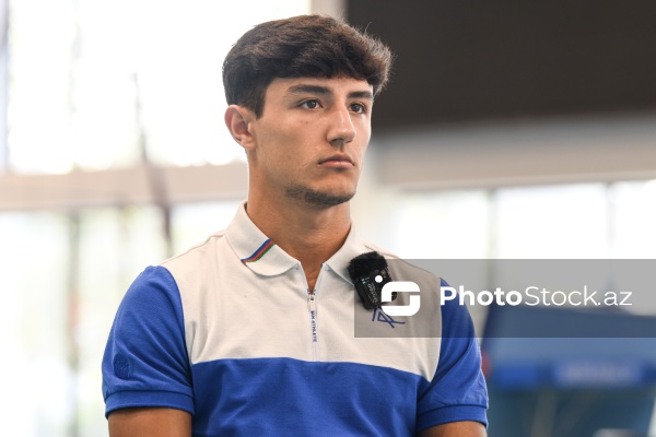 Batut gimnastikası və tamblinq üzrə dünya çempionu Tofiq Əliyev