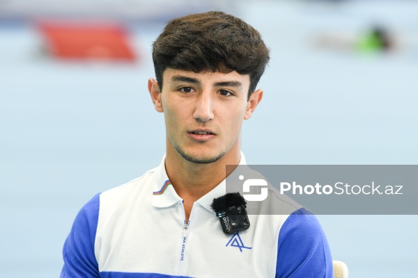 Batut gimnastikası və tamblinq üzrə dünya çempionu Tofiq Əliyev
