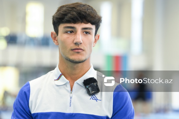 Batut gimnastikası və tamblinq üzrə dünya çempionu Tofiq Əliyev