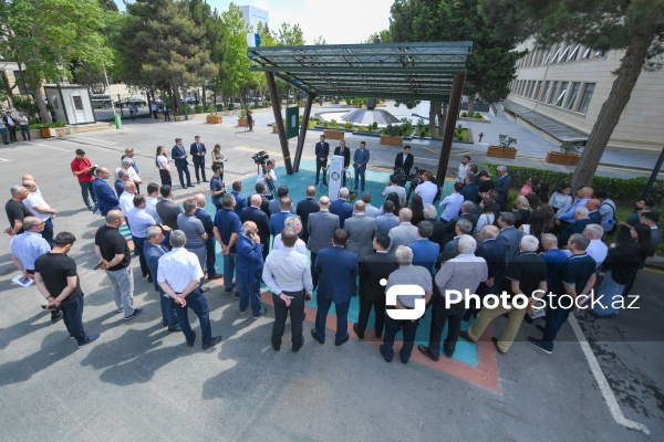 BDU-nun ərazisində ekoloji təmiz enerji doldurma məntəqəsinin açılışı