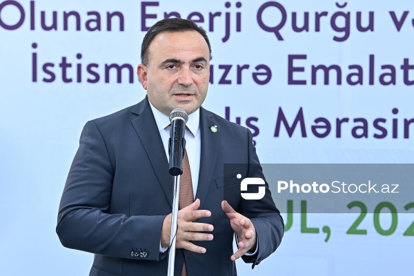 Bərpa olunan enerji qurğu və avadanlıqlarının istismarı üzrə emalatxanaların açılış mərasimi