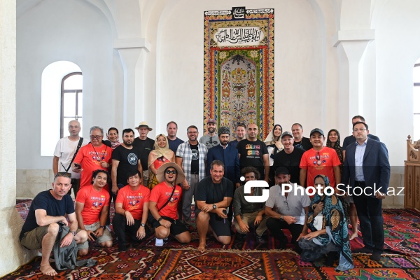 Beynəlxalq səyyahların Ağdam səfəri