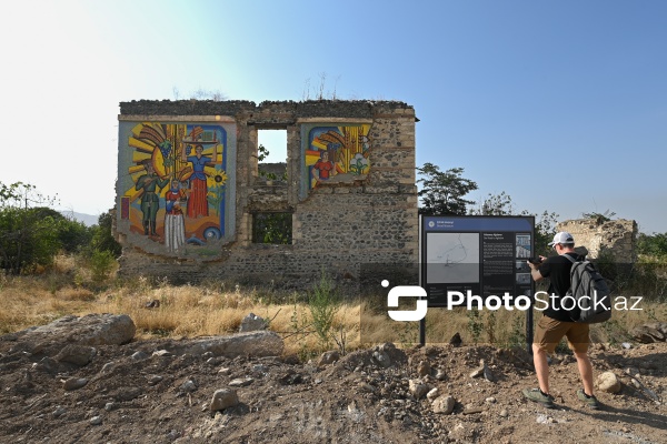 Beynəlxalq səyyahların Ağdam səfəri