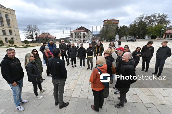 33 beynəlxalq səyyahdan ibarət qrupun Şuşa səfəri