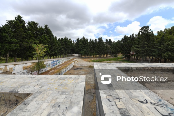 Binəqədi rayonunda yerləşən 8 hektarlıq baxımsız park