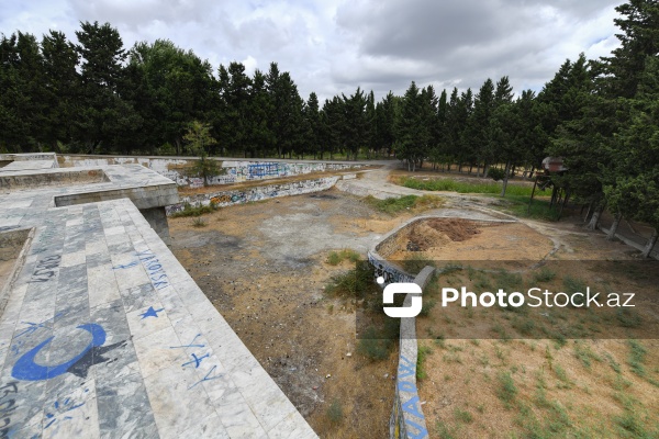 Binəqədi rayonunda yerləşən 8 hektarlıq baxımsız park