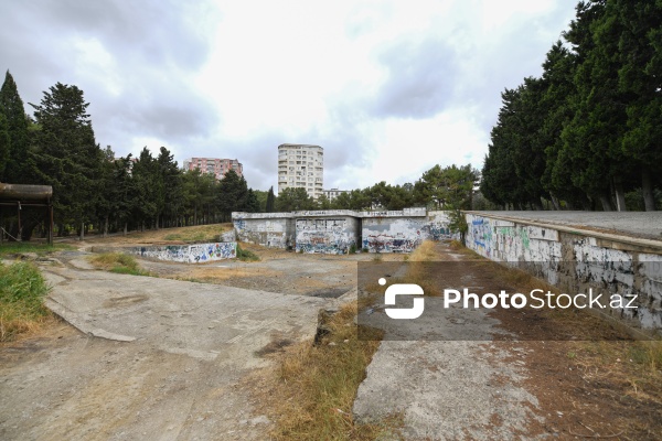 Binəqədi rayonunda yerləşən 8 hektarlıq baxımsız park
