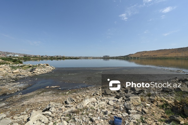 Xocasən gölü ətrafında yaranan antisanitar vəziyyət