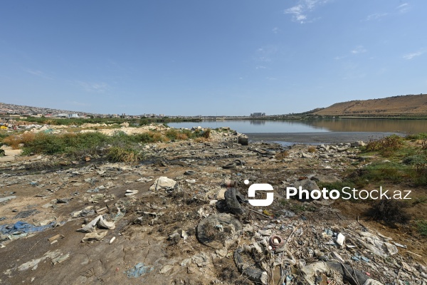 Xocasən gölü ətrafında yaranan antisanitar vəziyyət