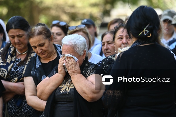 Birinci Qarabağ müharibəsi şəhidi İsmayıl Anatoli oğlu Xəlilovun vida mərasimi