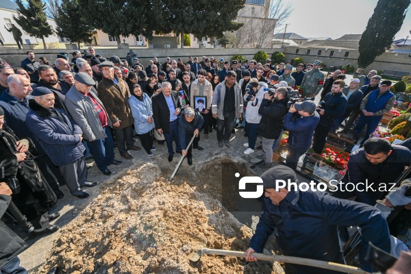 Birinci Qarabağ müharibəsində itkin düşmüş şəhid Rafiq Hüseynovun dəfni