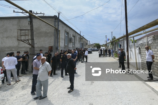 Birinci Qarabağ müharibəsində itkin düşmüş şəhid Aydın Qurbanovun dəfn mərasimi