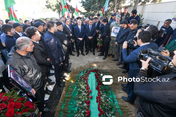 Birinci Qarabağ müharibəsində itkin düşmüş şəhid Mübariz Şahmurovun dəfni