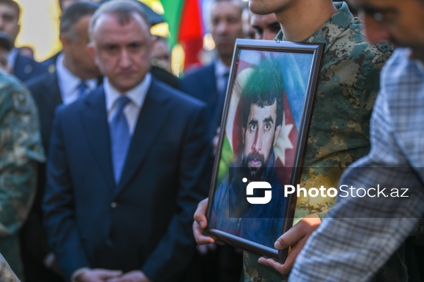 Birinci Qarabağ müharibəsində itkin düşmüş şəhid Mübariz Şahmurovun dəfni